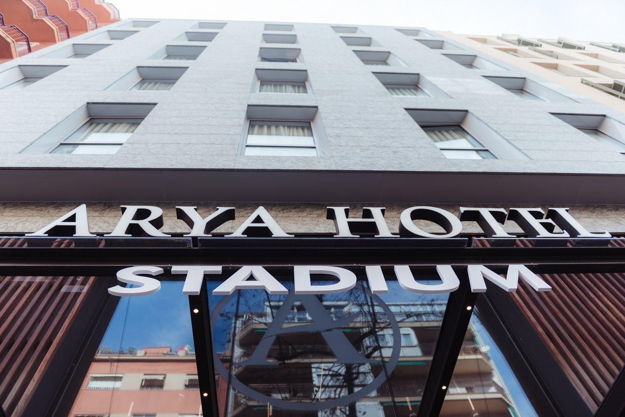 Arya Stadium Hotel Barcelona Exteriör bild